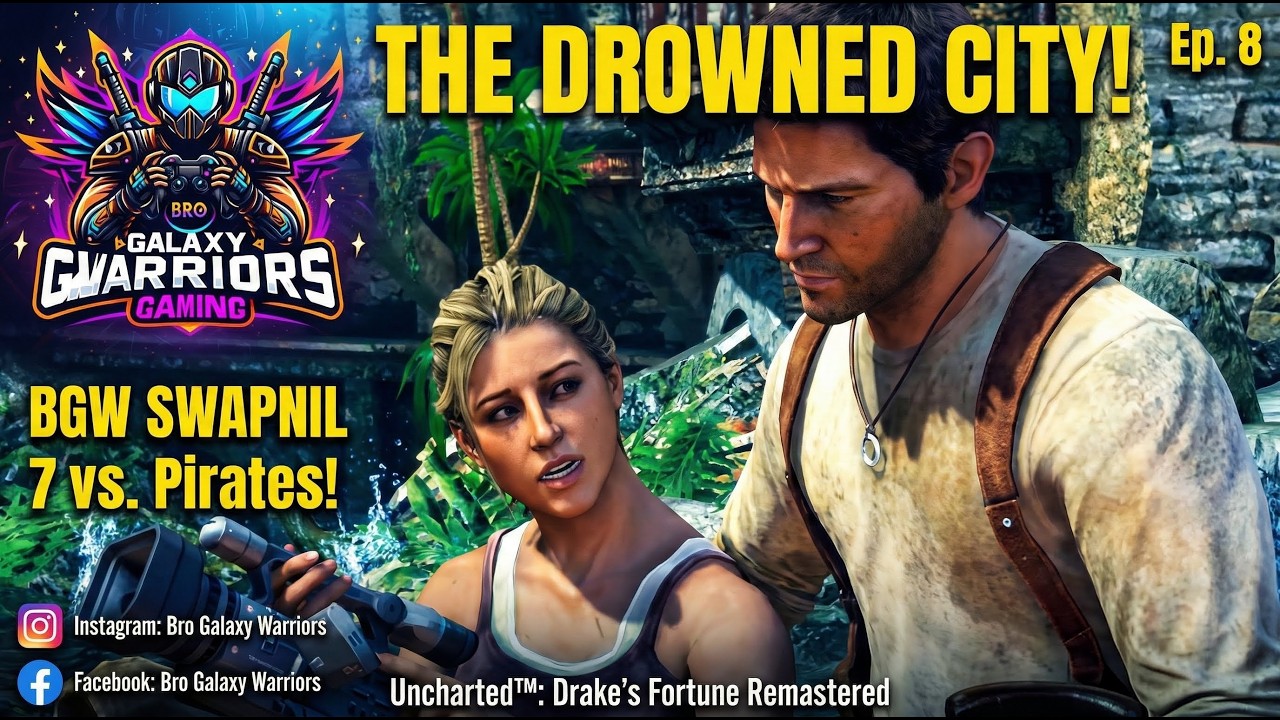 Uncharted: Drake's Fortune Remastered | Chapter 8: The Drowned City | PS5 Gameplay #playstation5