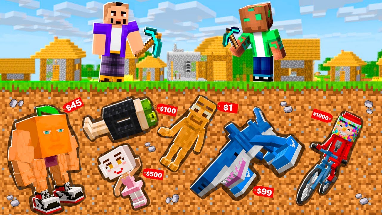 ¡MINÉ a TODOS los ITALIAN BRAINROTS en Minecraft!