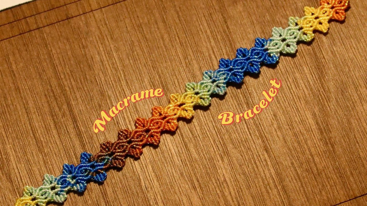 🌈 Vibrant Rainbow Macrame Bracelet (Updated DIY Tutorial for Beginners)