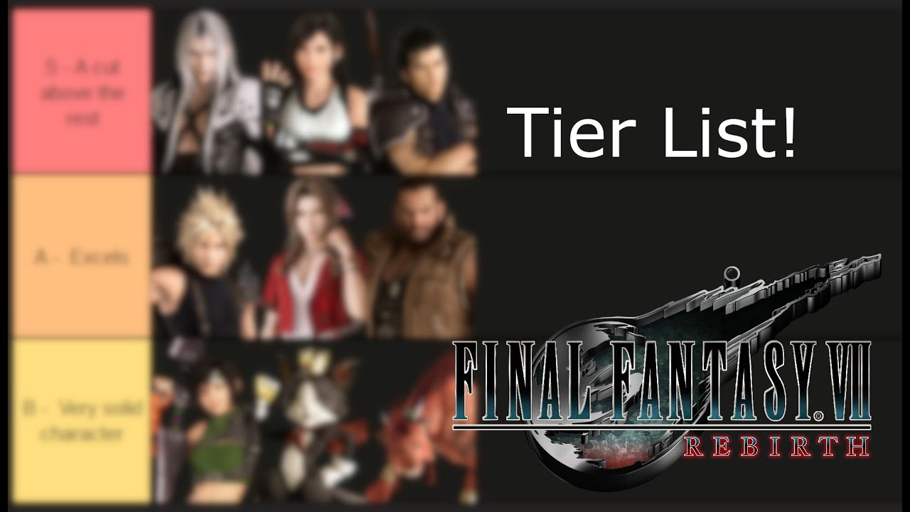 FF7 Rebirth Combat Tier List