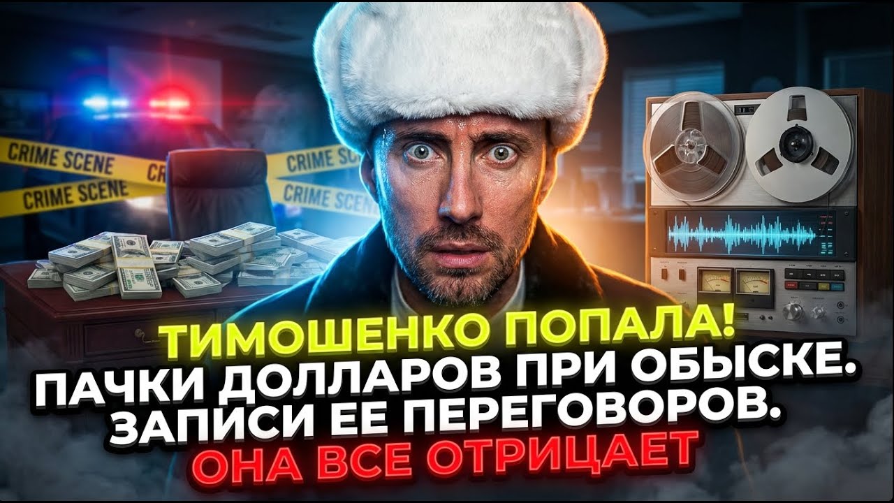 ТИМОШЕНКО ПОПАЛА! ПАЧКИ ДОЛЛАРОВ ПРИ ОБЫСКЕ. ЗАПИСИ ЕЕ ПЕРЕГОВОРОВ. ОНА ВСЕ ОТРИЦАЕТ