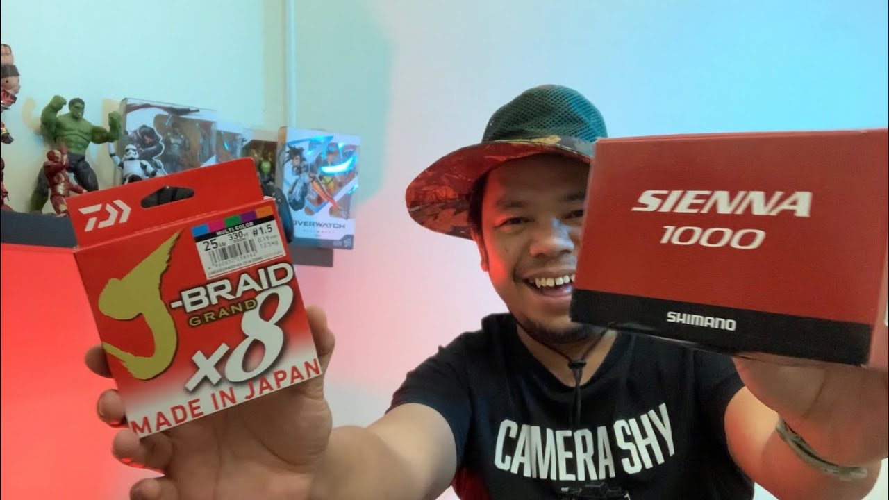 Shimano x Daiwa Fishing Gear Review: Shimano Sienna 1000 with Daiwa J braid x8 fishing line