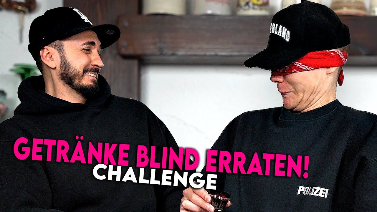 GETRÄNKE BLIND ERRATEN MIT SASCHA