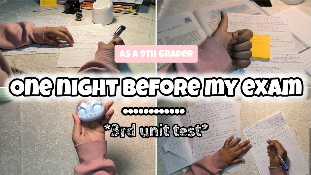 *One night before my exam*🥲😭💁🏻‍♀️S.s.t exam preparation 😭🙂As a 9th grader🎀💖