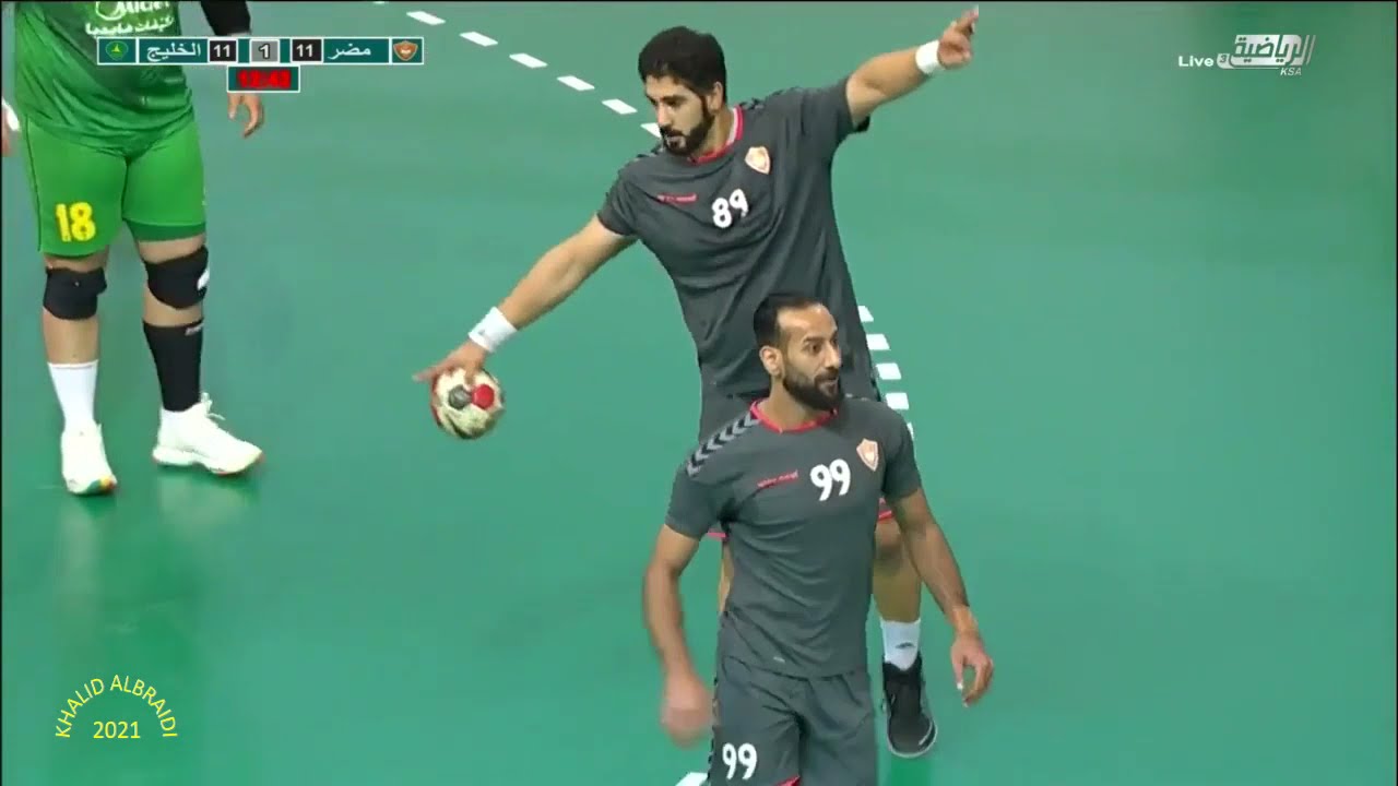 ملخص مباراة مضر & الخليج بطولة النخبة السعودية لكرة اليد 2021