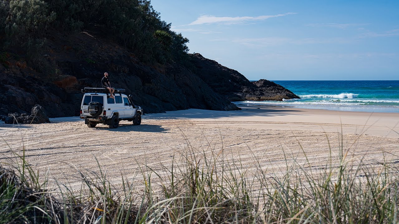 ALONE on Moreton Island - Relaxing Camping ASMR