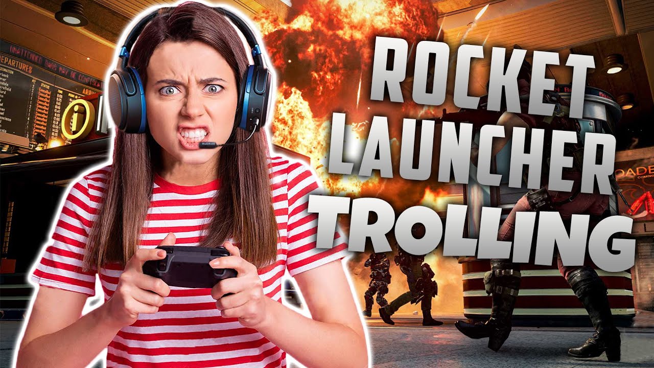 Троллинг игроков с помощью РАКЕТНЫХ ПУШЕК | Уморительные реакции 🤣 [Black Ops Cold War]