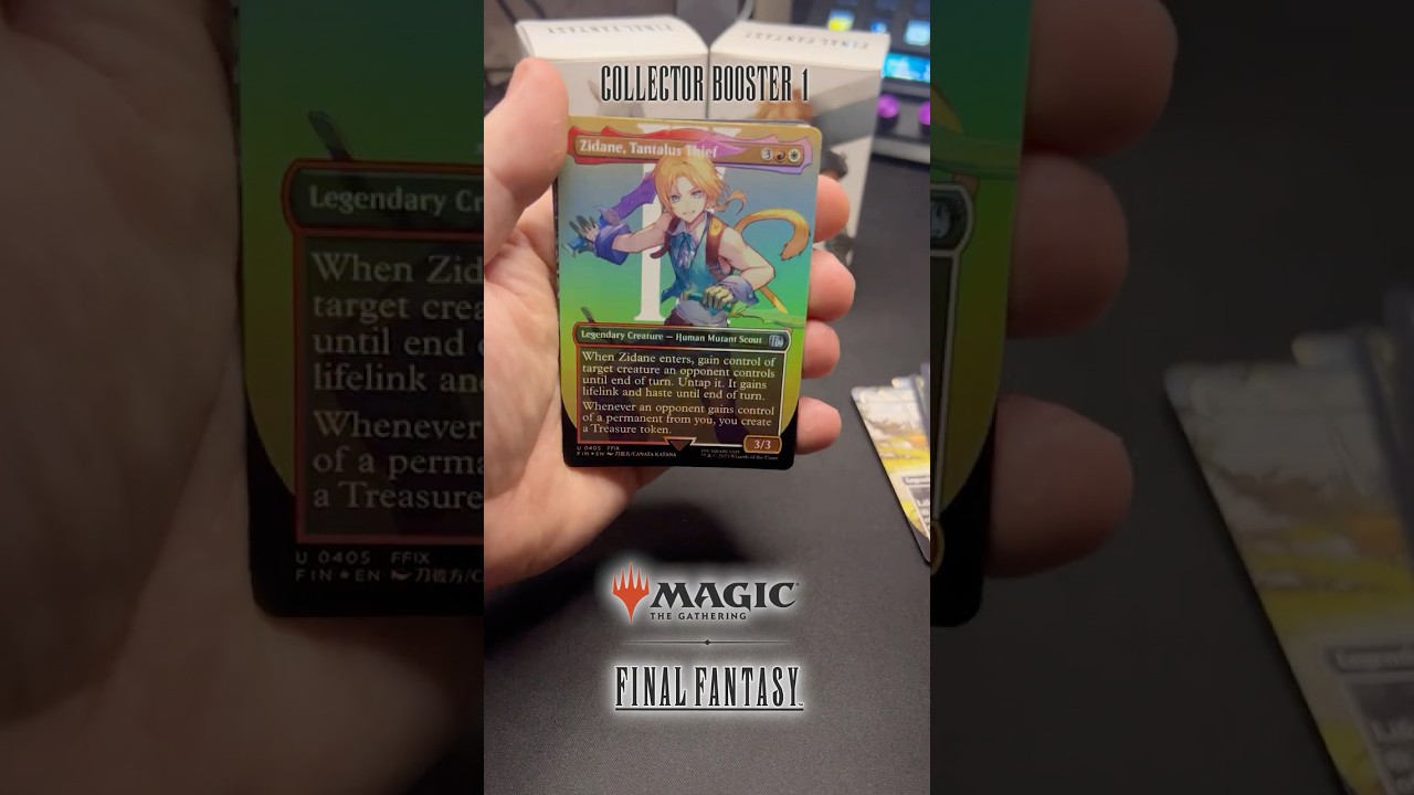 Some great pulls 😱 #mtgxfinalfantasy #magicthegathering #finalfantasy