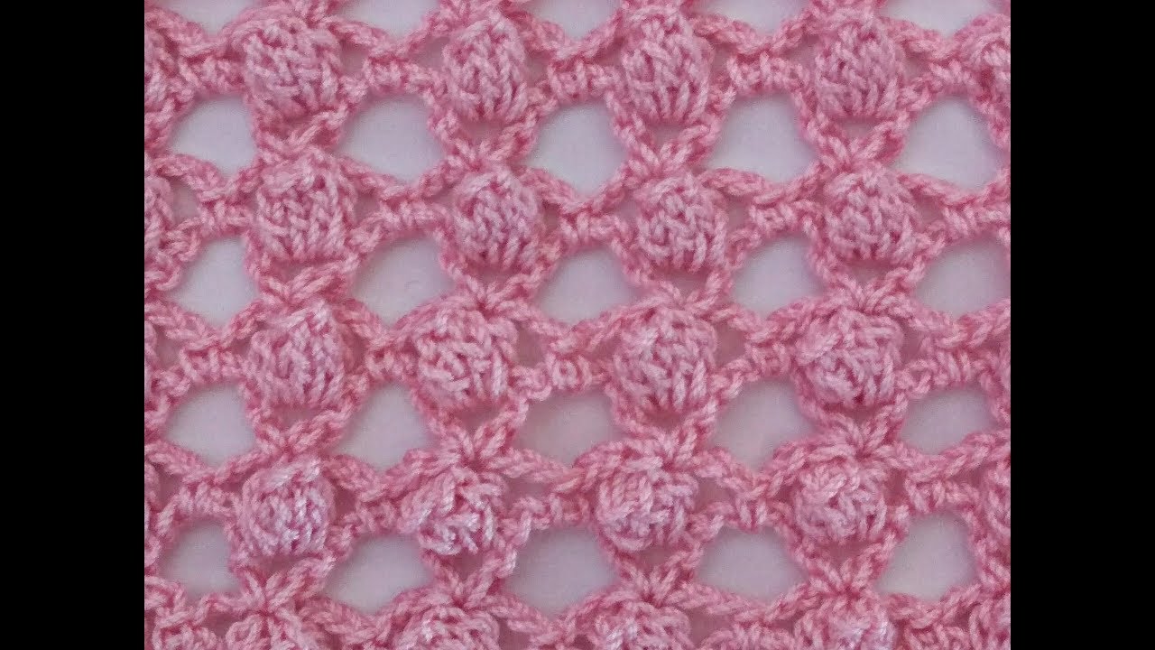 Popcorn stitch very easy