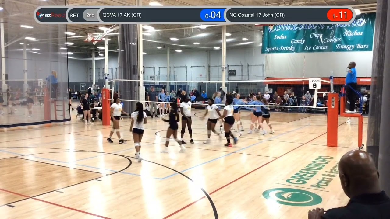 QCVA 17 AK (CR) vs NC Coastal 17 John (CR), 2022-03-12, Day 1, Match 3, 2nd Set