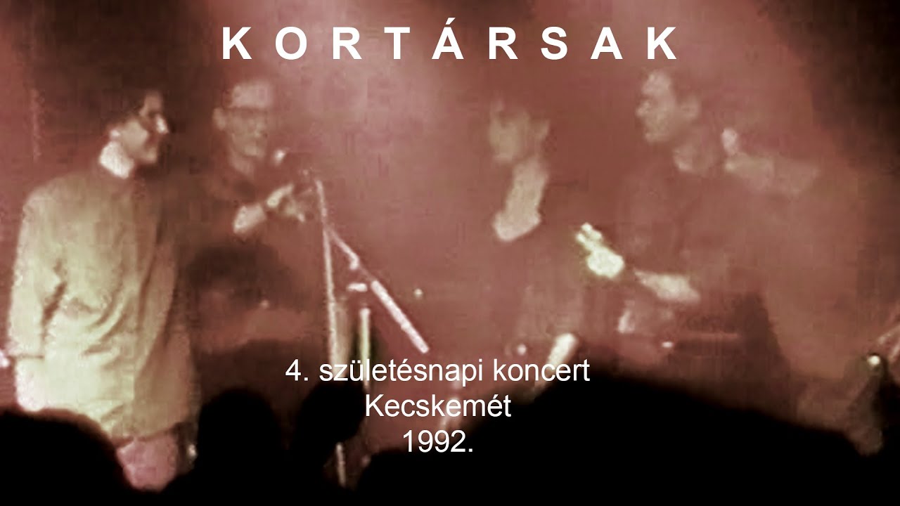 KORTÁRSAK 4. születésnapi koncert