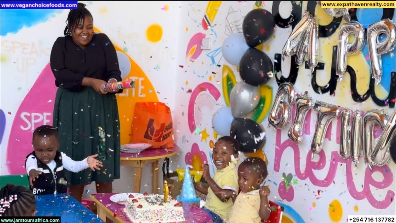Jamaican Living in Kenya Celebrates Son Jahmesh’s Birthday in Nairobi 🎂🇰🇪