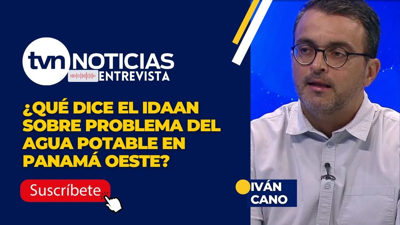 ¿Qué dice el Idaan sobre problema del agua potable en Panamá Oeste?