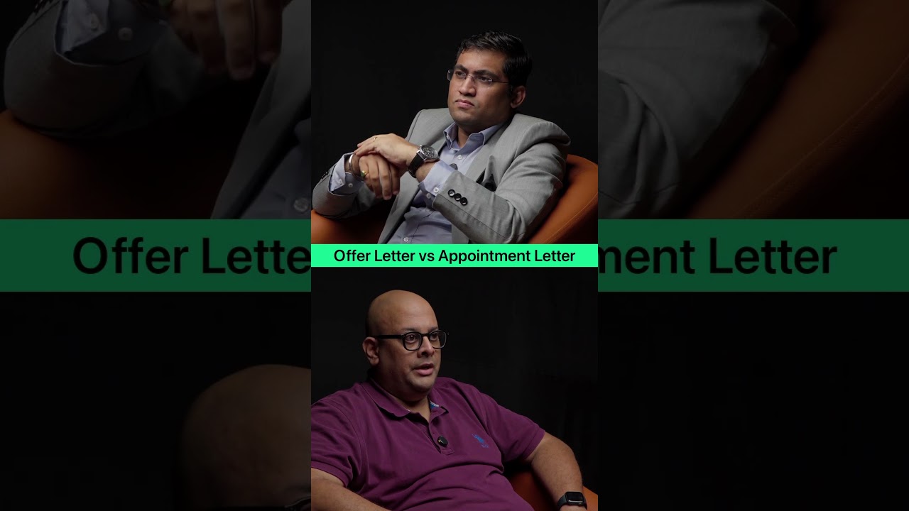 Must know difference between Offer Letter and Appointment Letter #remotework #jobsearch
