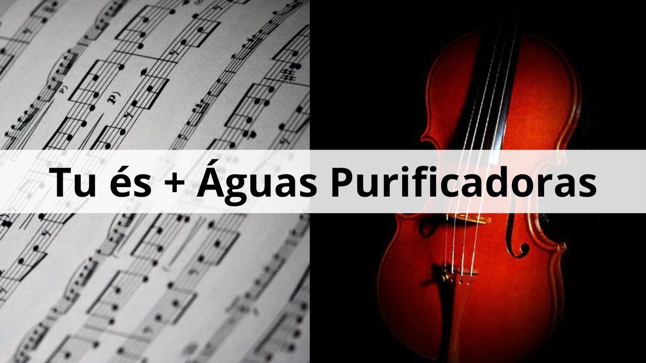 Tu És + Águas Purificadoras - Fhop Music - Partitura para Violino (COVER) - GRÁTIS