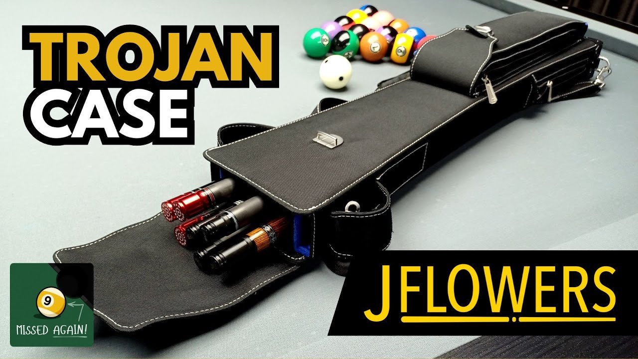 JFlowers Trojan Pool Cue Case Review (Soft Case)