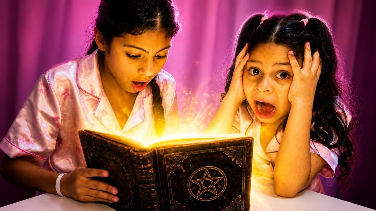 A NANDA ABRIU O LIVRO PROIBIDO 😱