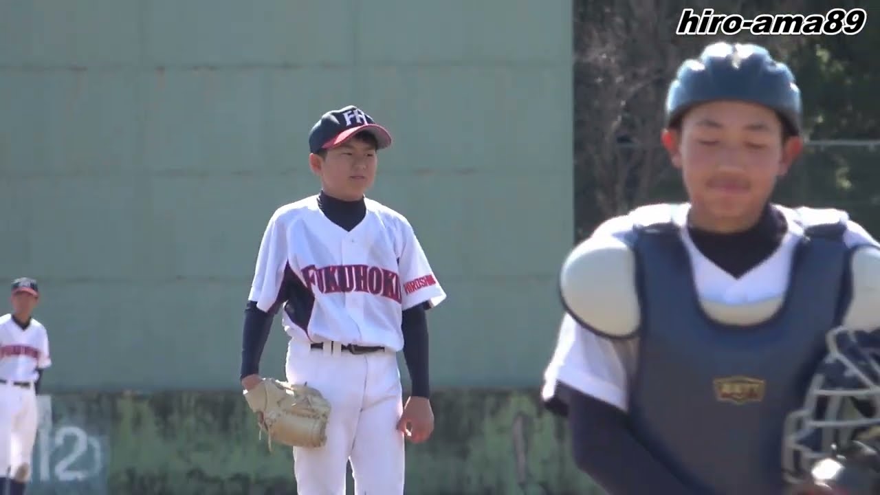 中学軟式》【ダイジェスト】　山口ミラクルクラブ 対 福山北部野球団　《広島レイワンズ中学生親善野球大会》