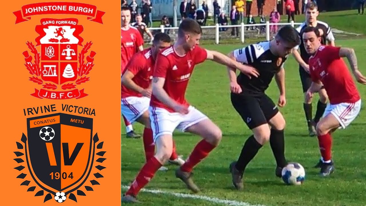 Johnstone Burgh 4 : Irvine Vics 1 - 5th March 2022