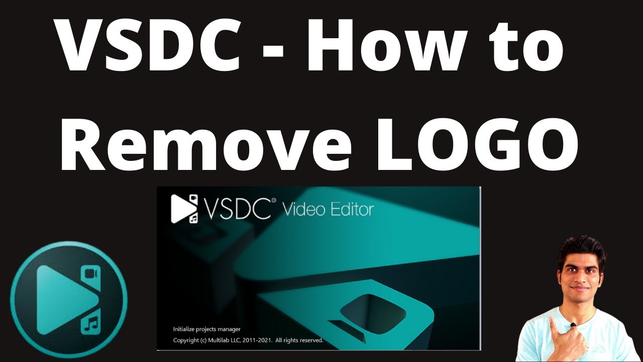 How to remove logo or watermark using VSDC Video Editor Software