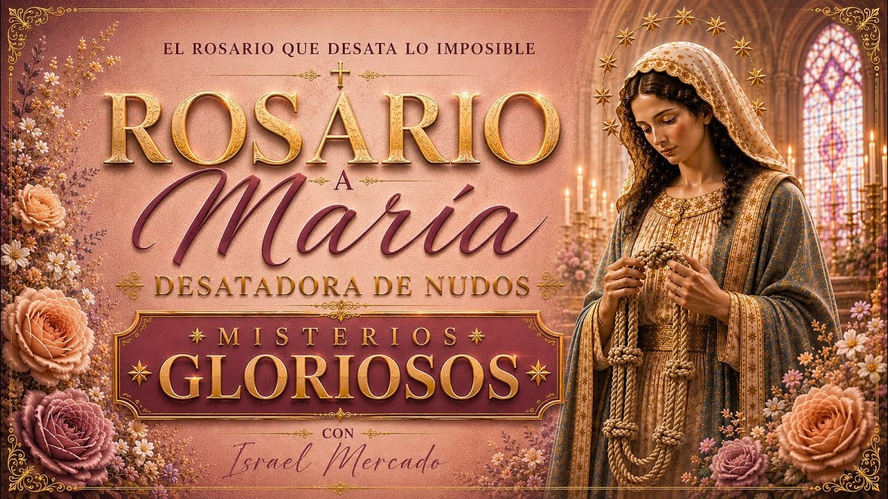 Santo Rosario a María Desatadora de Nudos (Misterios de Gloria) - Israel Mercado [Sin letanía]