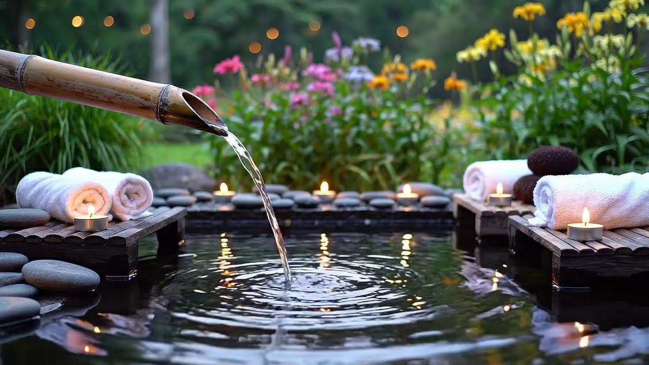 Relaxing Music Relieves Stress, Anxiety and Depression 🌿 Soothing Piano + Water Sounds, Calm Music