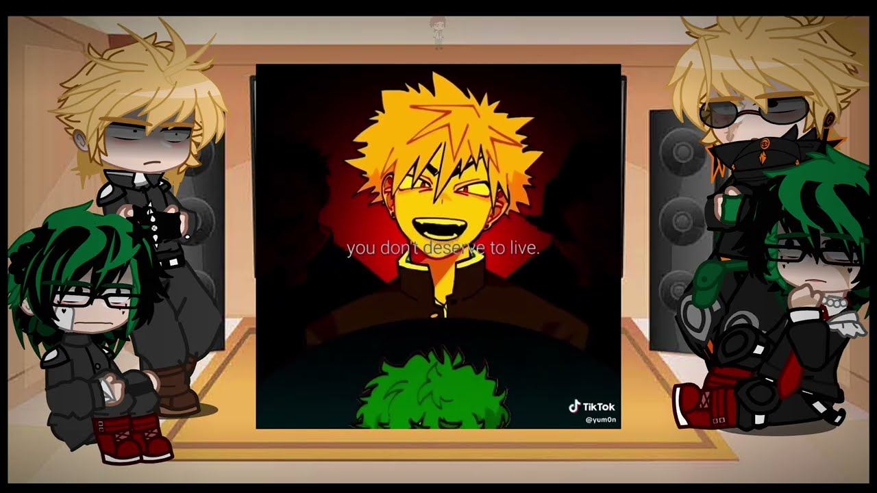 Past and Future BKDK react to themselves + different AU's II BkDk II 2X II Angst II Magẽ
