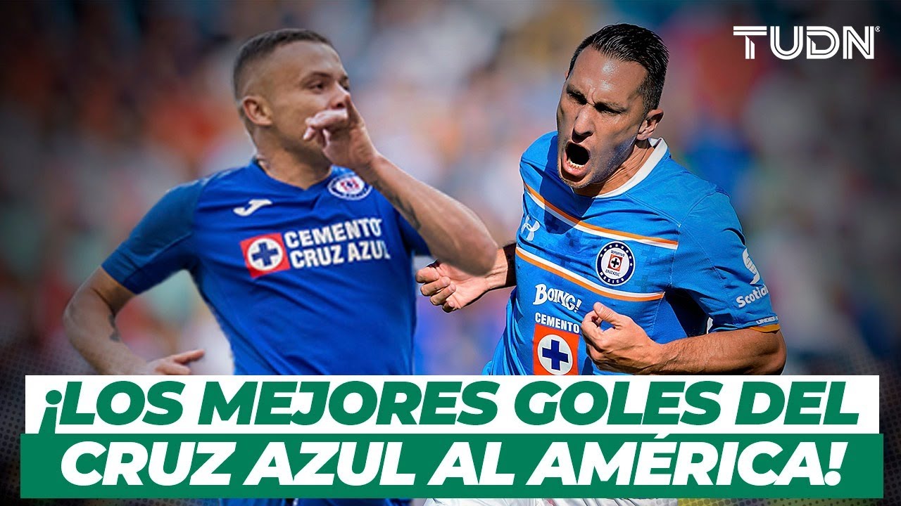 Rumbo al cl&aacute;sico joven: &iexcl;Los MEJORES GOLES del Cruz Azul al Am&eacute;rica! | TUDN