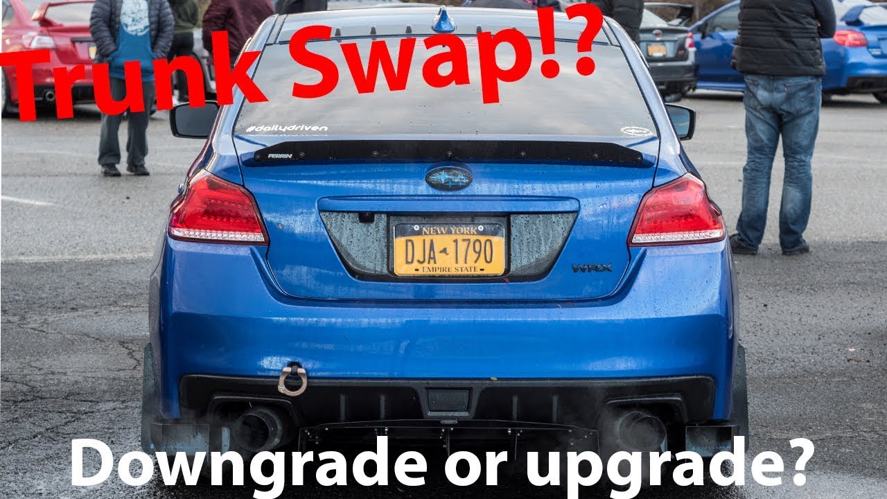 How To: Trunk Swap | 2015 Subaru Wrx
