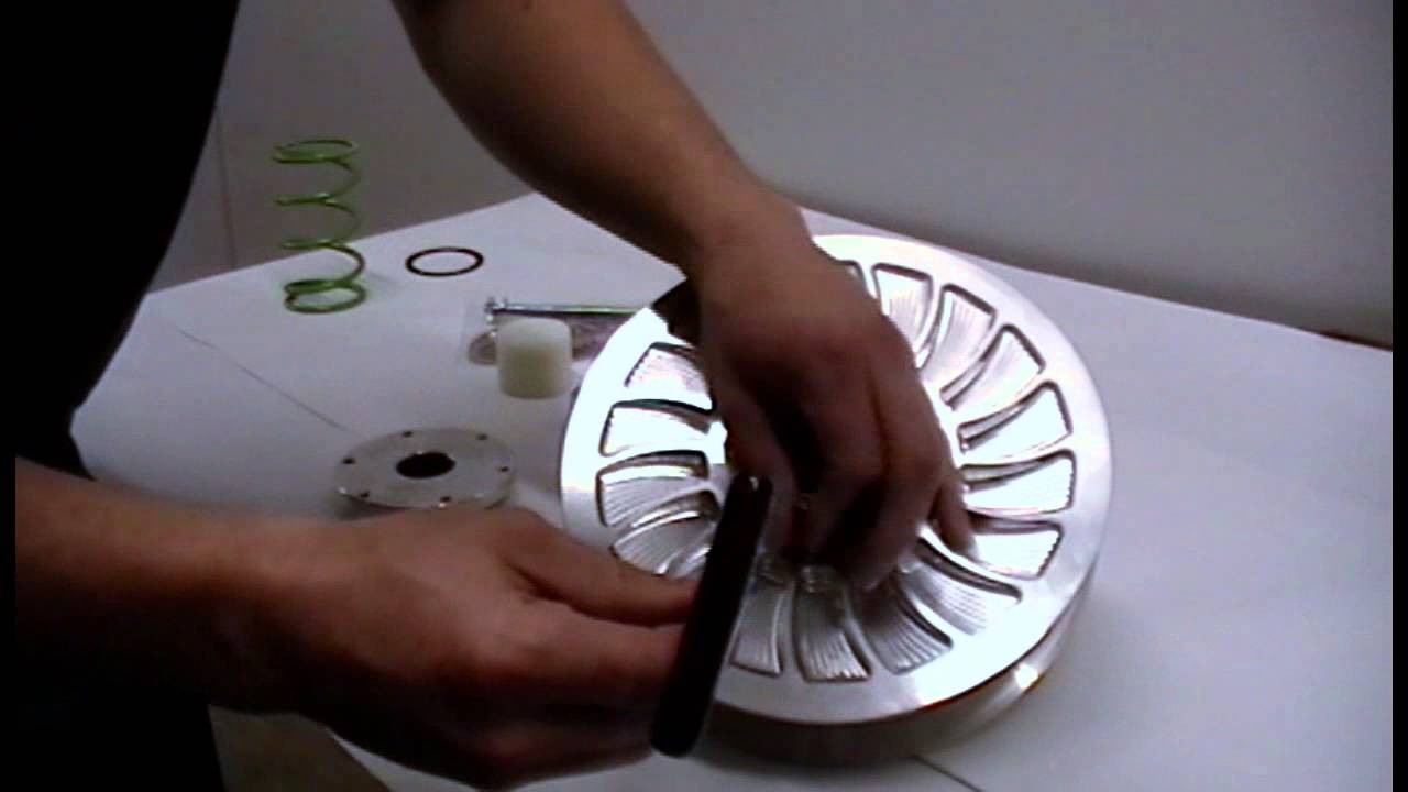 Adjusting atv belt deflection STM tuner