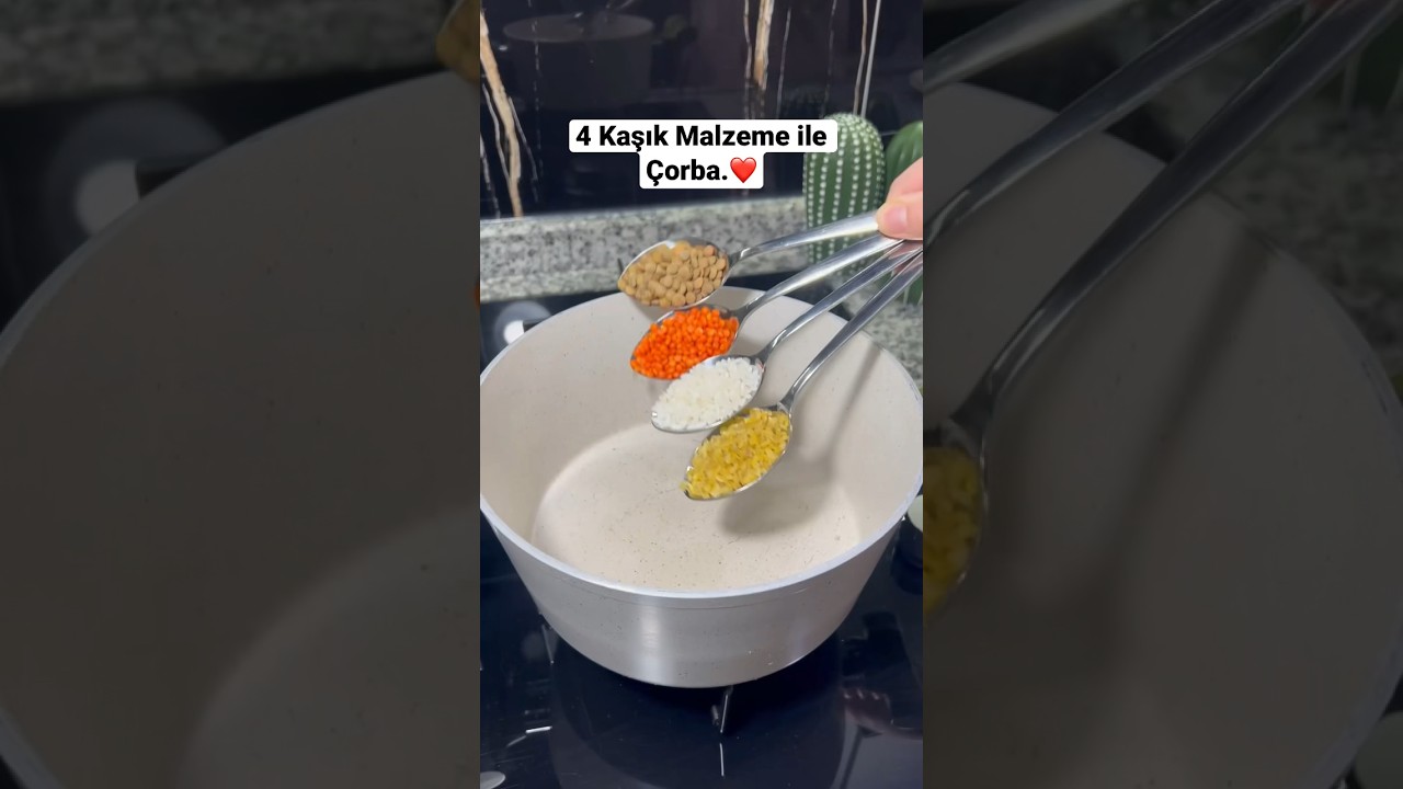 4 Kaşık Malzeme İle Ekonomik Çorba.❤️ 