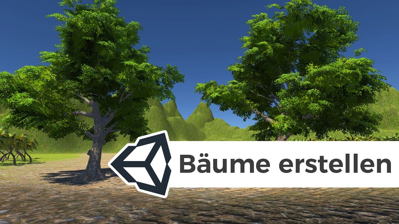 Bäume platzieren - Terrain Engine - Unity