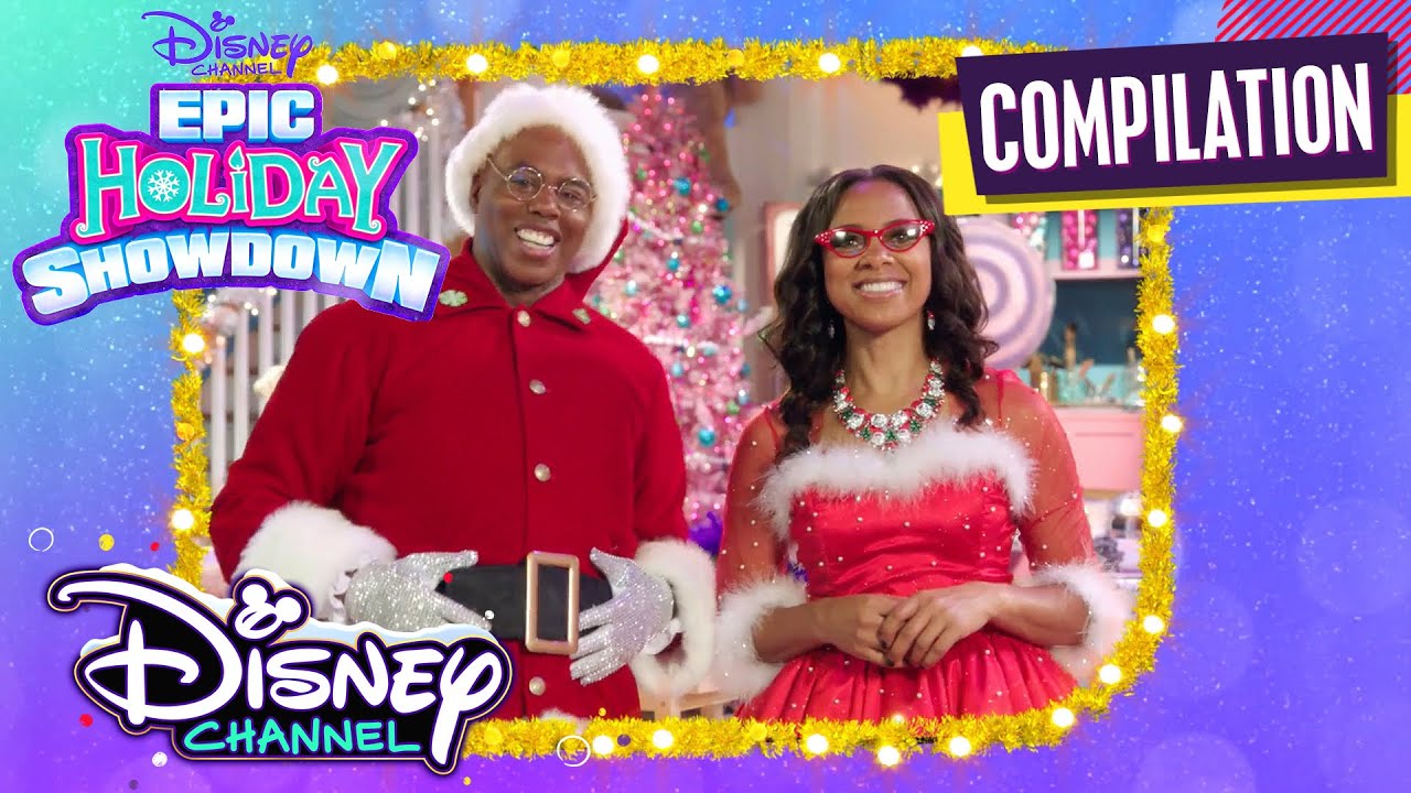 Disney Channel's Epic Holiday Showdown Compilation | Disney Channel