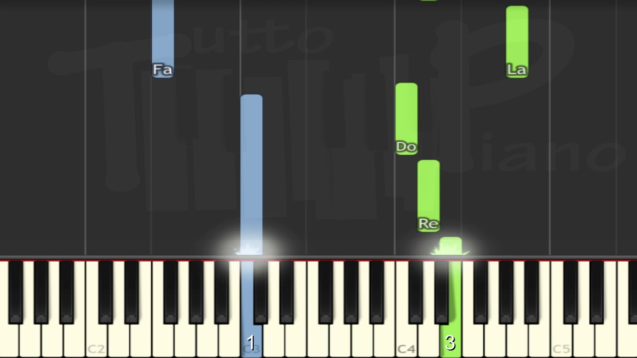 Procol Harum - A whiter shade of pale (Piano facile)