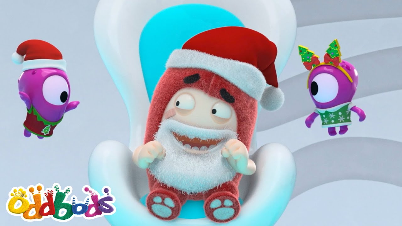 Wow! Fuse Ko Santa Ki Magic Sleigh Mil Gayi🎅🏻| Oddbods Hindi | Hindi stories and Learning rhymes