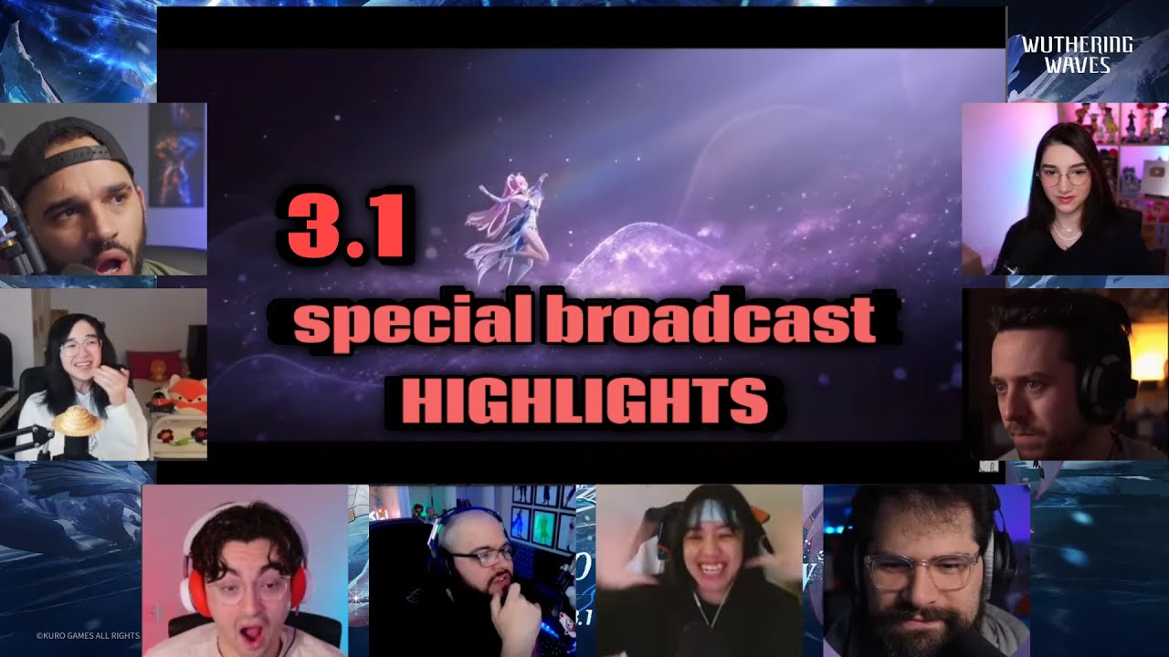 3.1 Official Trailer | Aemeath & Luuk Herssen | Streamer Reaction Mashup | Wuthering Waves