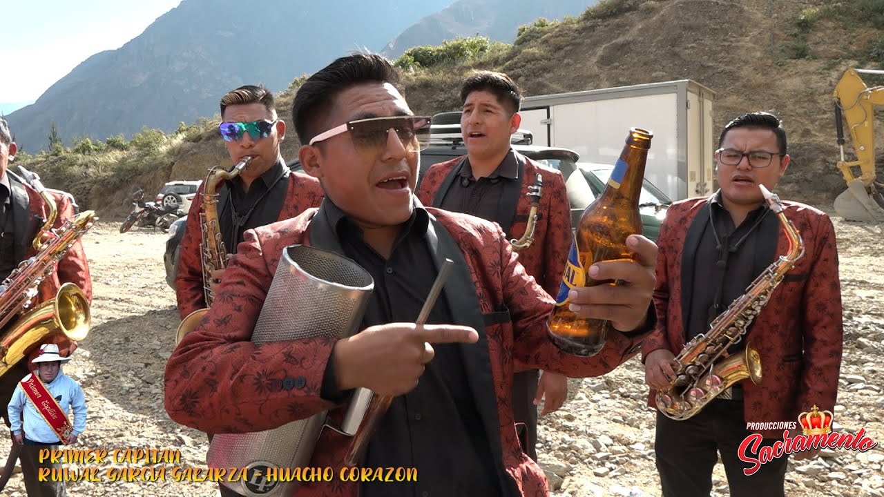 ORQUESTA LOS SUPER FLAMANTES DEL ANDE - HUACHO CORAZON  MIX PARRANDAS