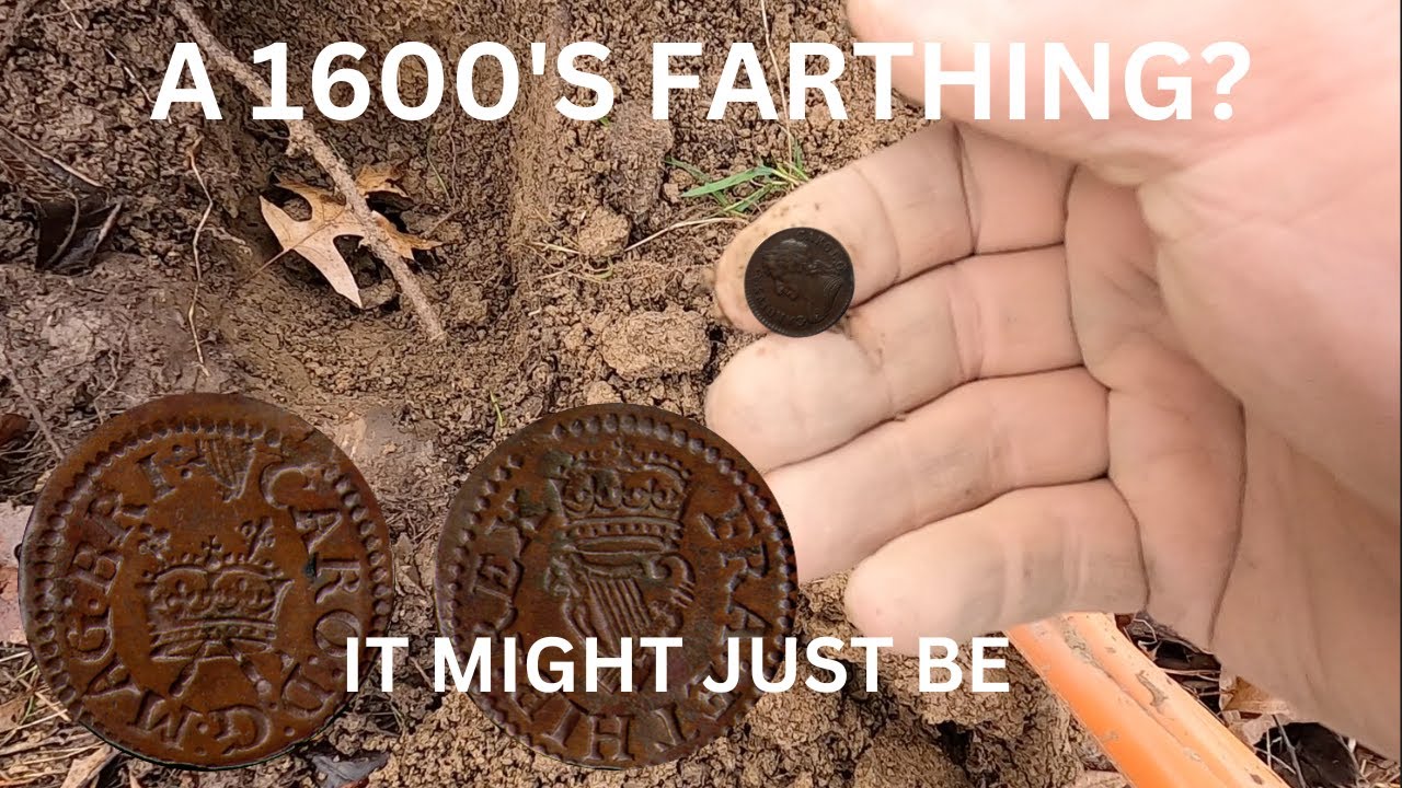 RARE FIND ON A 1730'S SITE | 1600's FARTHING? | METAL DETECTING THE 1730's KALE PIONEERS