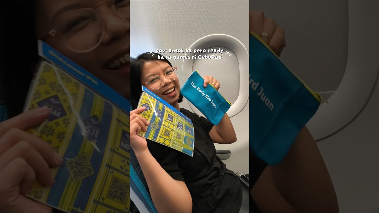 pov: you're competitive on board Cebu Pacific flights 🤭 #travelcomedy #cebupac #travelhumor #funny