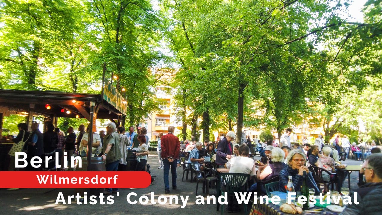 City Walk BERLIN - WILMERSDORF - Artists' Colony and Wine Festival
