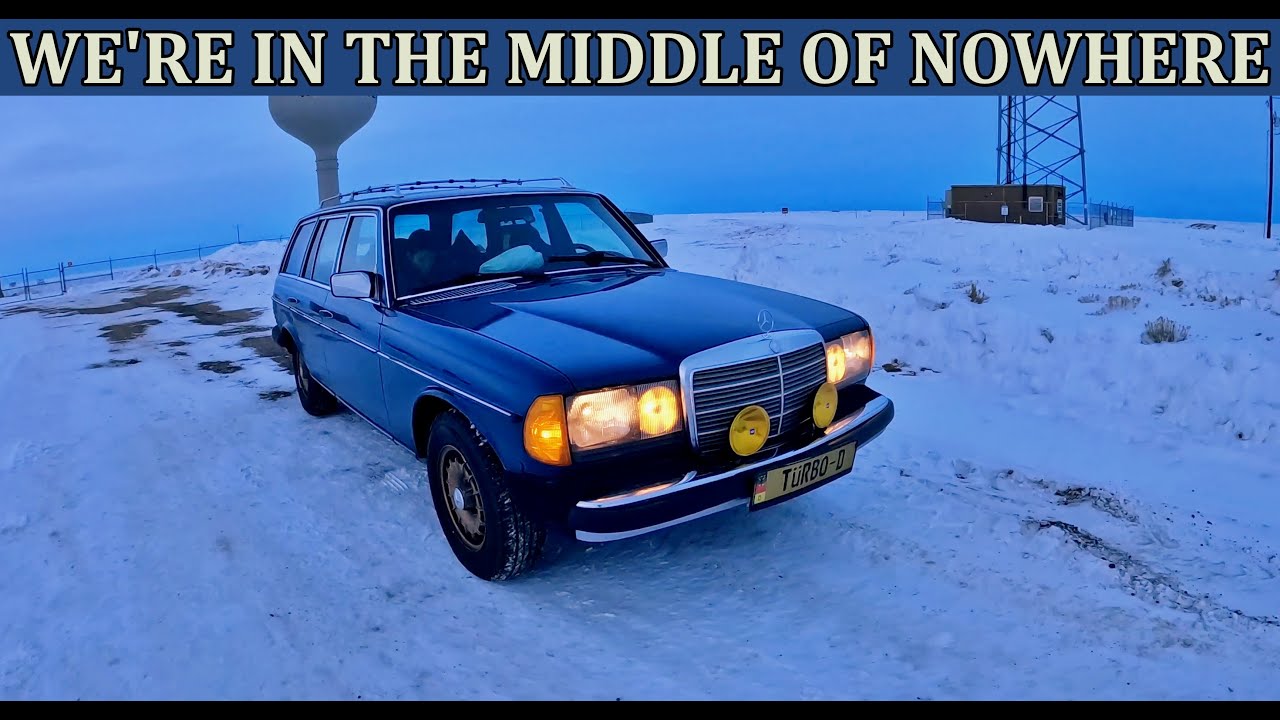 Путешествие на 1200 миль на моем Mercedes Benz 300TD 1985 года с пробегом в 360 000 миль.