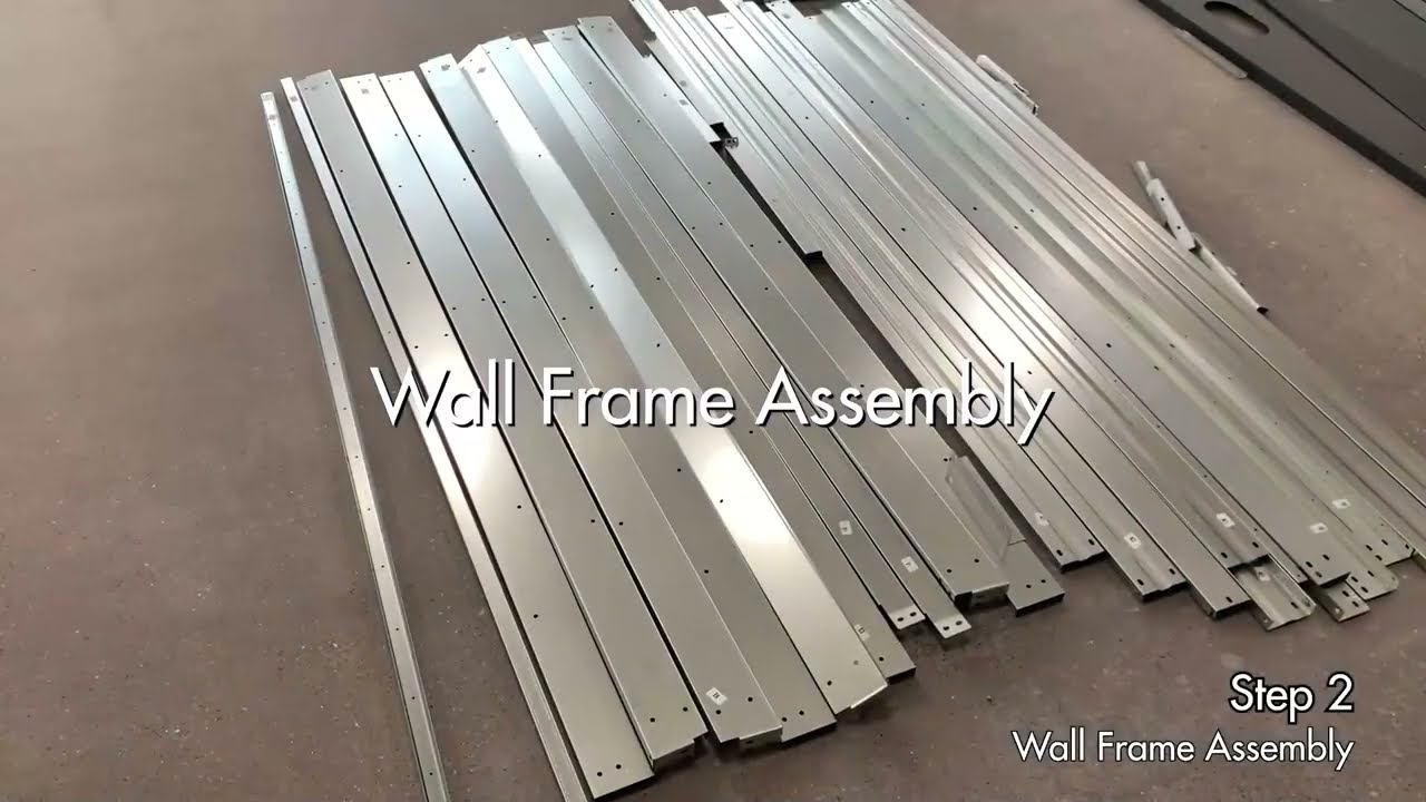 How to Install a 13x20 ft Metal Storage Shed | Step-by-Step Guide - CheryLife