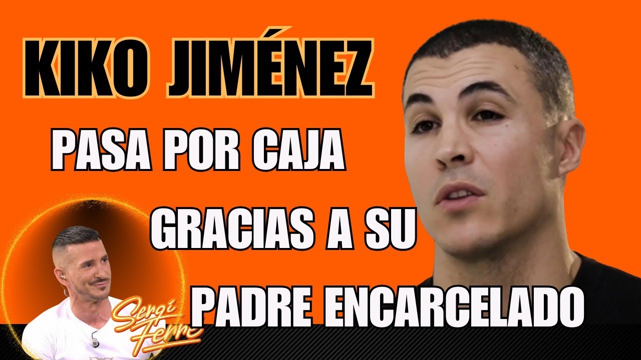 151.A TRINCAR! Kiko Jiménez reaparece en televisión tras el encarcelamineto de su padre.