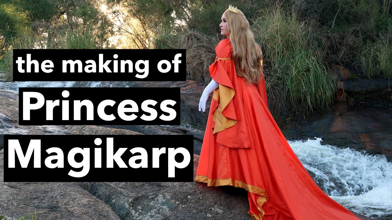 Princess Magikarp Vlog; The making of a useless dress for a useless pokemon