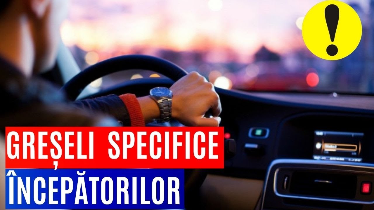 Școala de șoferi - Greșeală la schimbarea treptelor de viteză