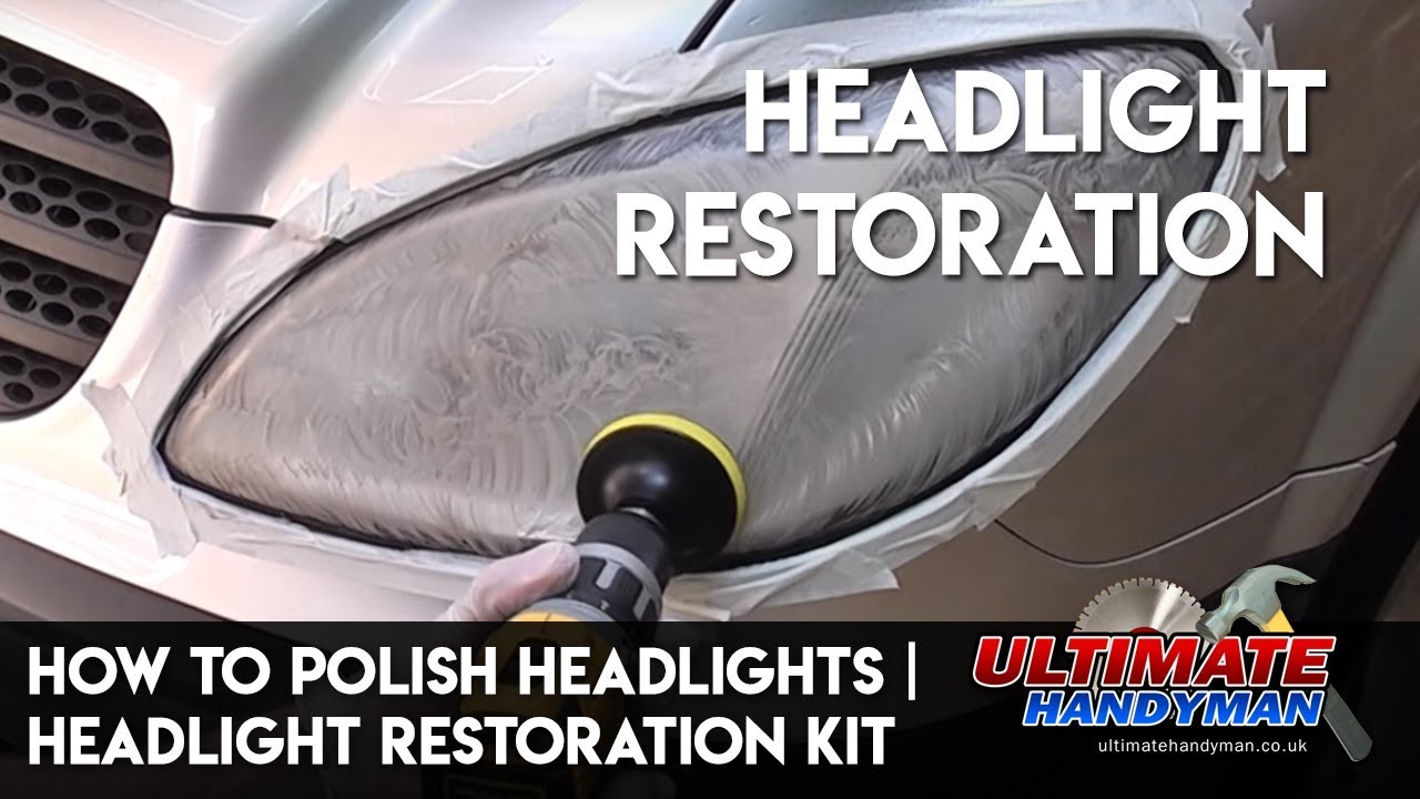 How to polish headlights | Headlight restoration kit
