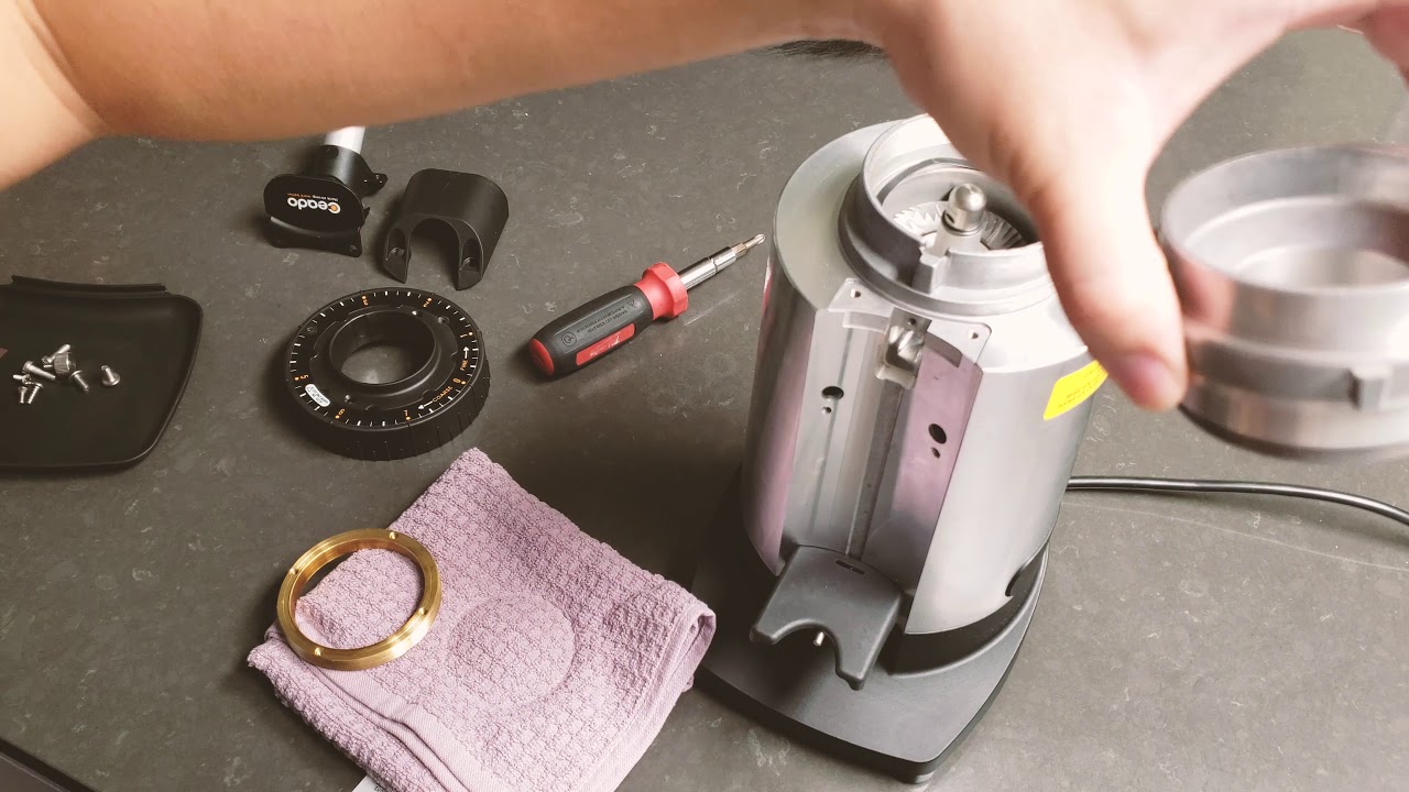 Ceado E5P Coffee Espresso Grinder Maintenance - Disassembly and Assembly