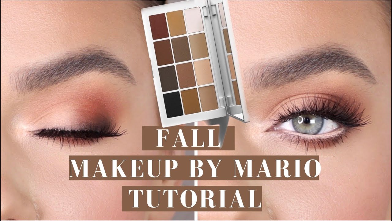 Makeup By Mario MASTER MATTES Fall Smokey Eyeshadow Tutorial!