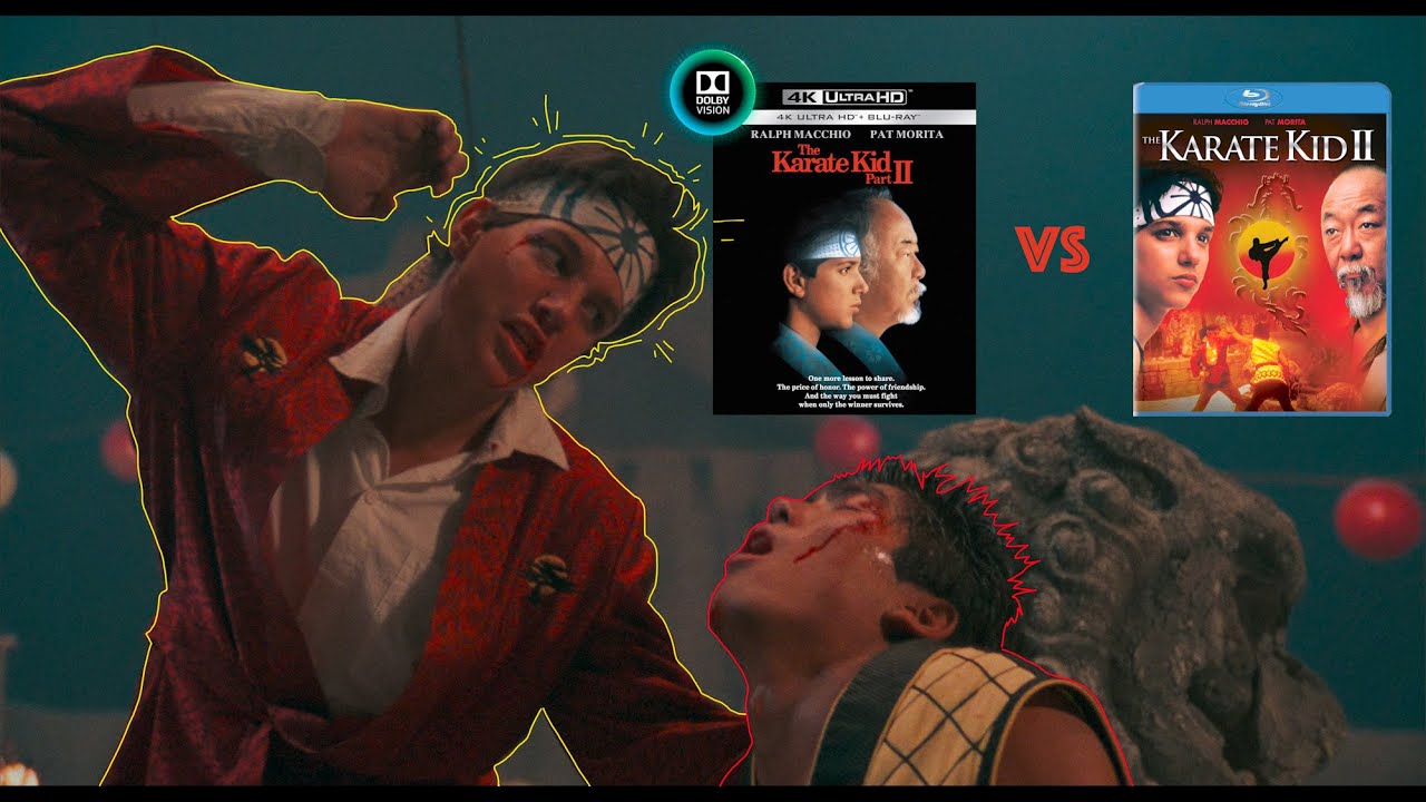 ▶ Comparison of The Karate Kid II 4K (4K DI) Dolby Vision vs 2010 EDITION