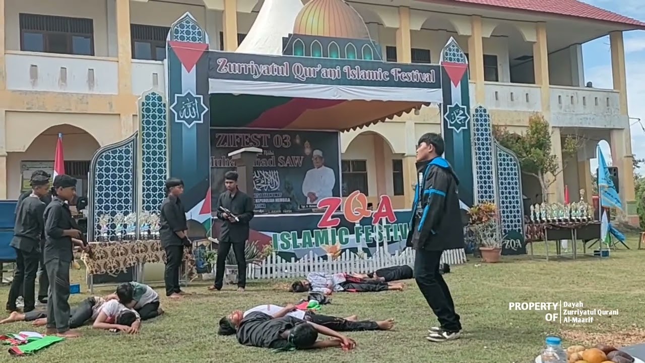Drama Perjuangan Pemuda Palestina #savepalestina